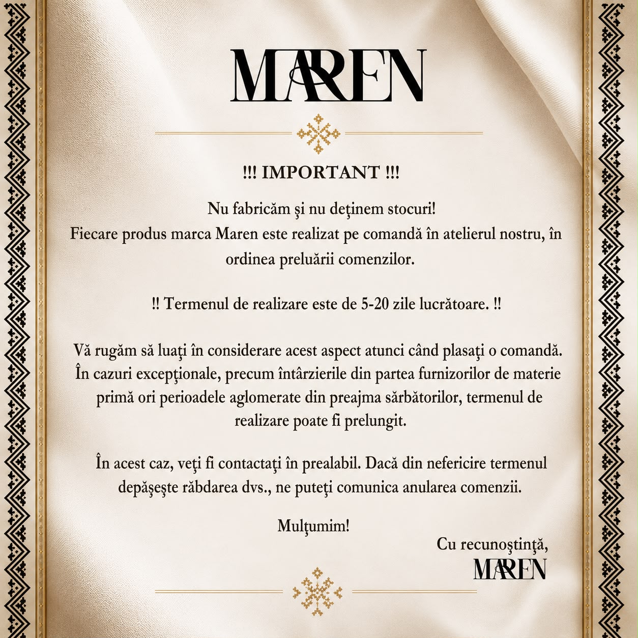 "Mara" Limited Edition